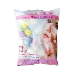 برسا پنبه آرایشی رنگی توپک100گرم